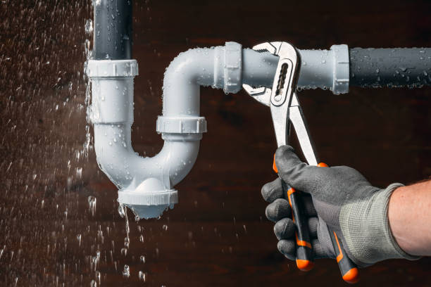 Professional Gas Line Repair technician working in Portland, CT